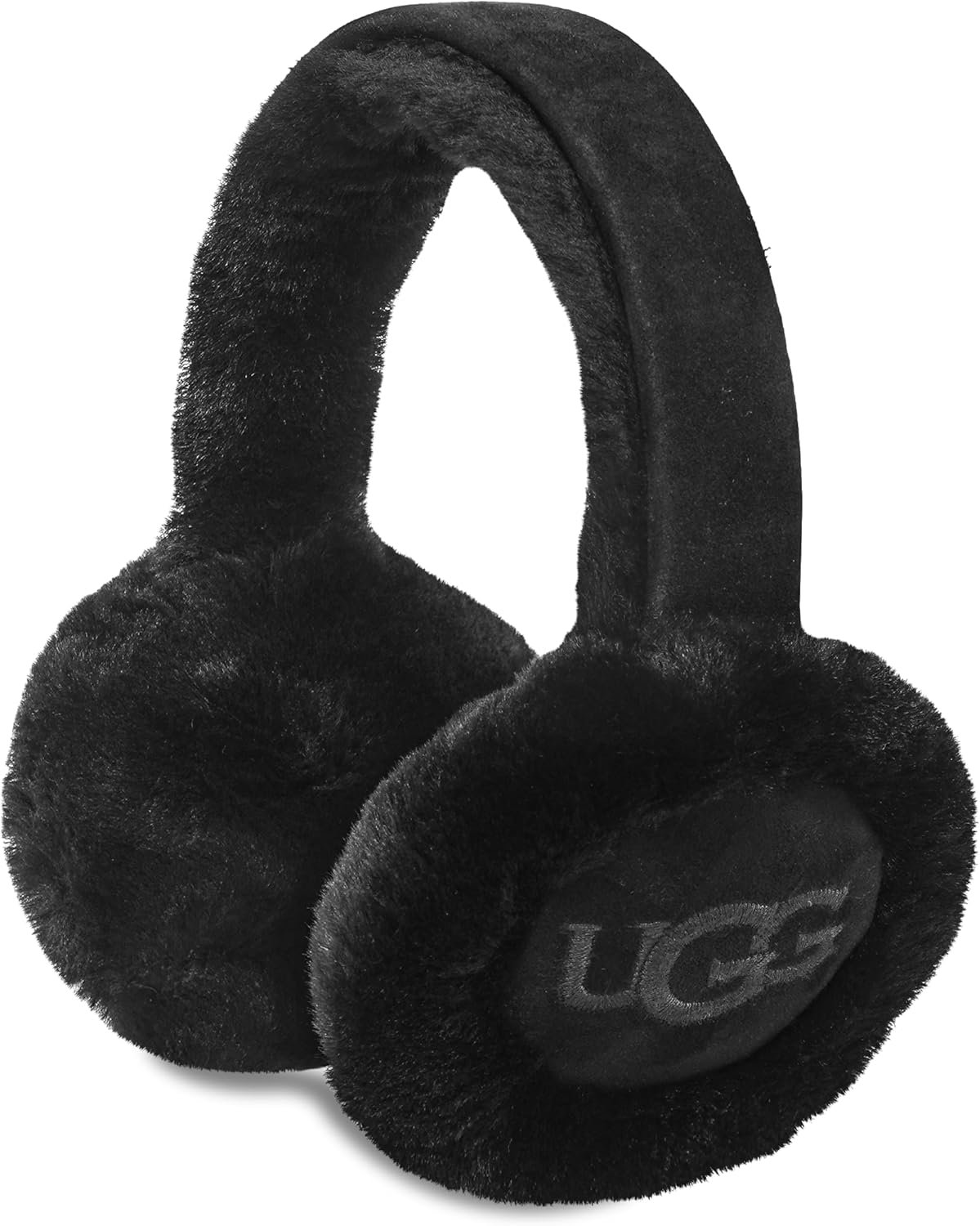 UGG Women’s Water Resistant Sheepskin Earmuffs with Embroidered Logo