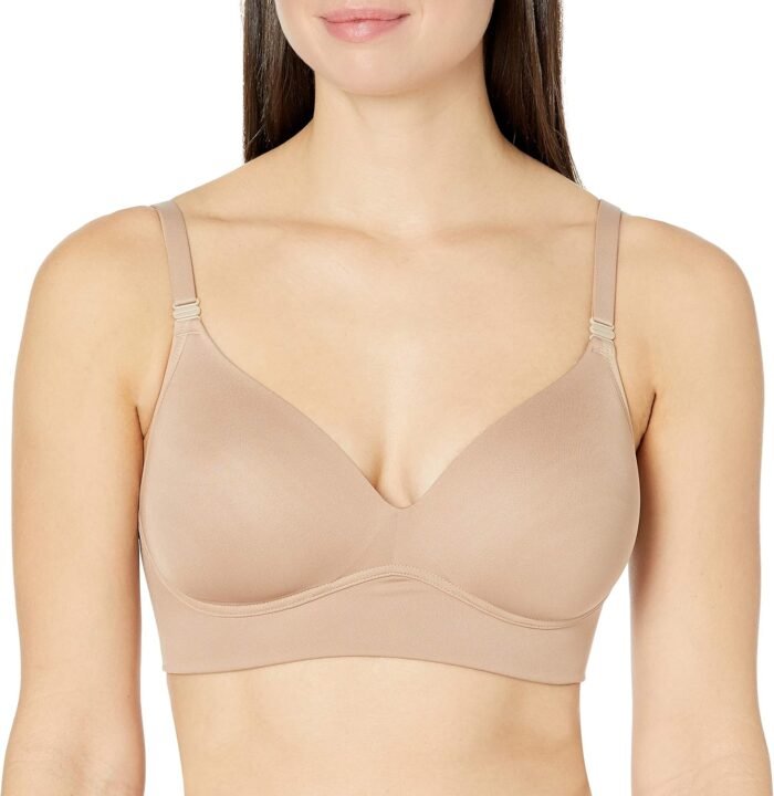 Warner’s Women’s Benefits Allover-Smoothing Bliss Wireless Lightly Lined Convertible Comfort Bra Rm1011w