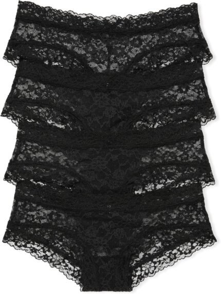 Victoria’s Secret Women’s Lace Cheeky Underwear, Minimal Coverage Panties for Women, Multi Pack (XS-XXL)
