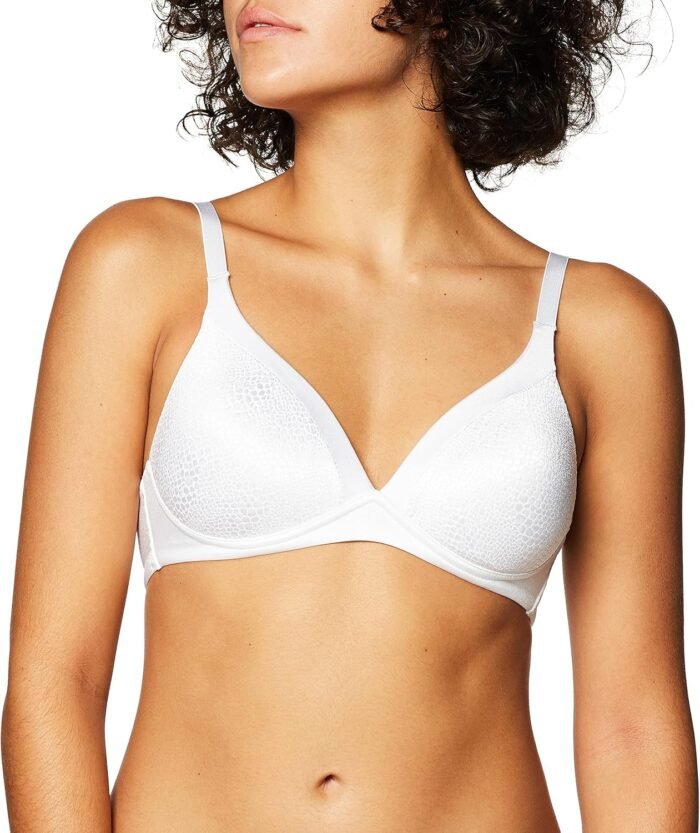 Warner’s Women’s Blissful Benefits Back-Smoothing Comfort Wireless Lift T-Shirt Bra W4013