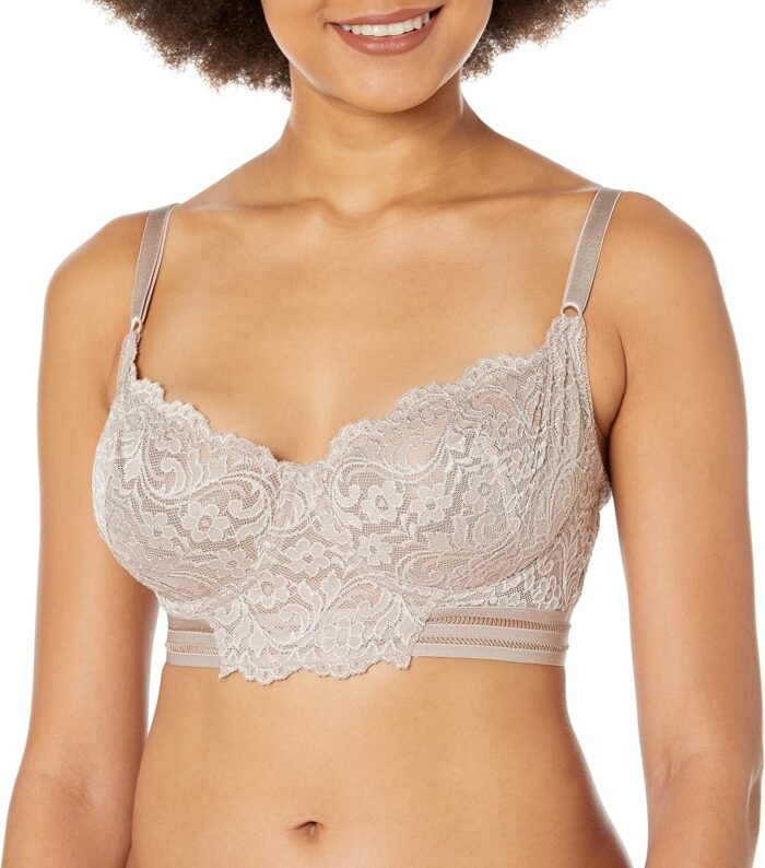 Smart & Sexy Women’s Signature Lace Unlined Balconette Bra