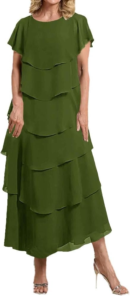Tiered Mother of The Bride Dre…
