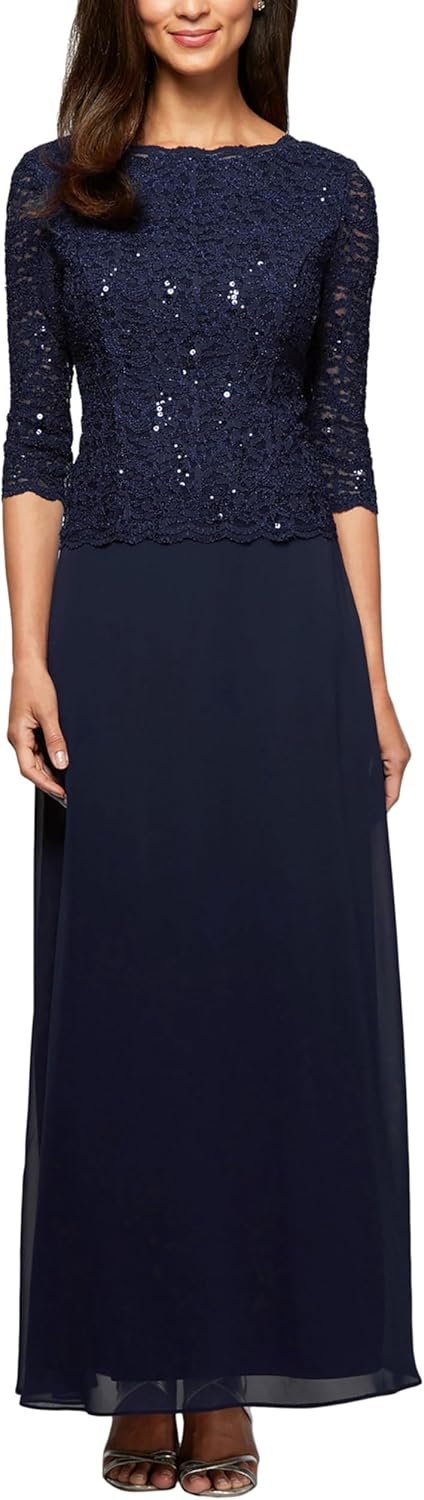 Alex Evenings Women’s 3/4 Slee…