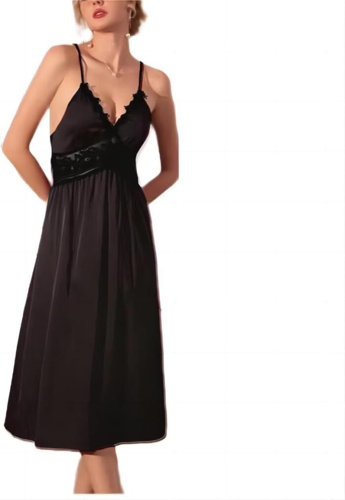Women Sexy Lace Nightgown Lingerie Slip Dress