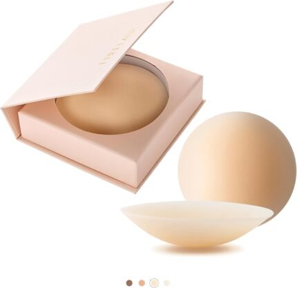 Nipple Covers for Women,Seamless Reusable Adhesive Silicone Nipple Pasties