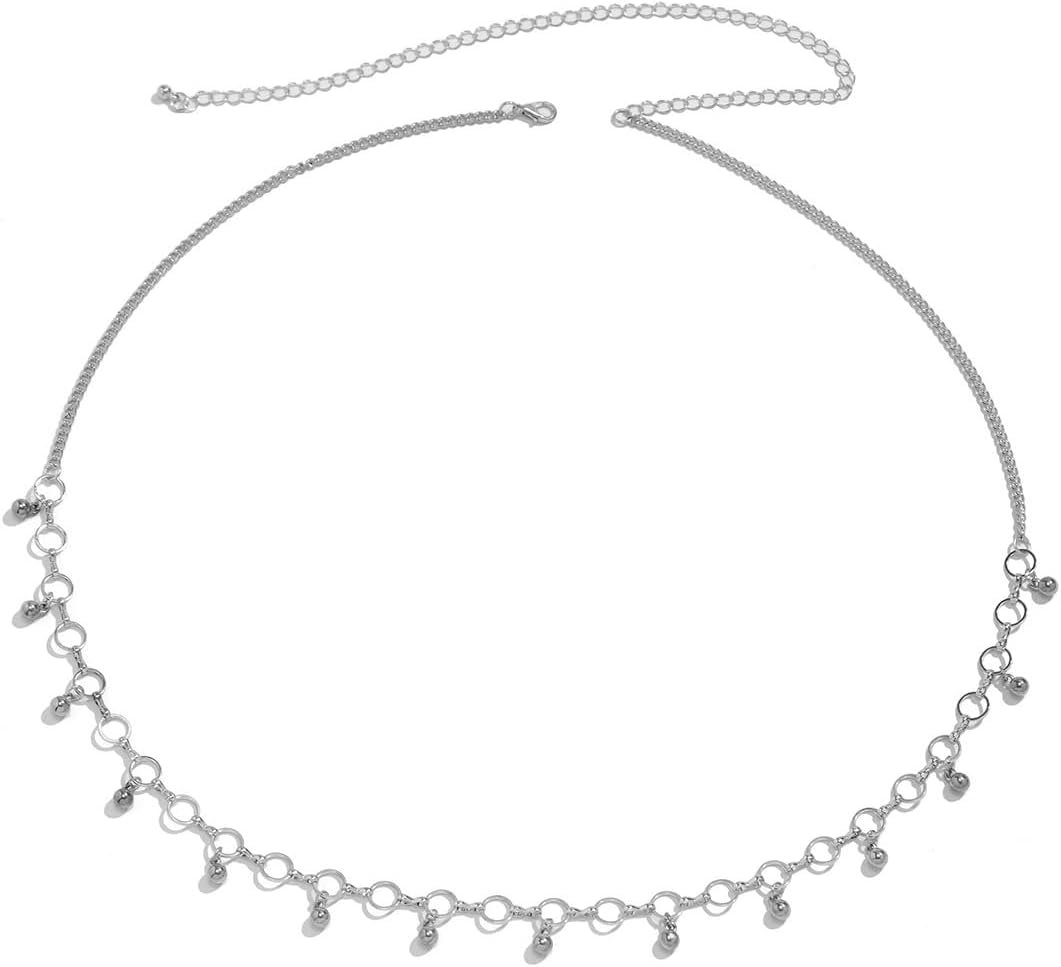 Fashion Long Tassel Metal Waist Chain Women Adjustable Body Link Belts Body Belly Jewelry for Jeans Dresses Sun Gold Plated Fashion Long Tassel Metal Waist Chain Women Adjustable Body Link Belts Body Belly Jewelry for Jeans Dresses Sun Gold Plated
