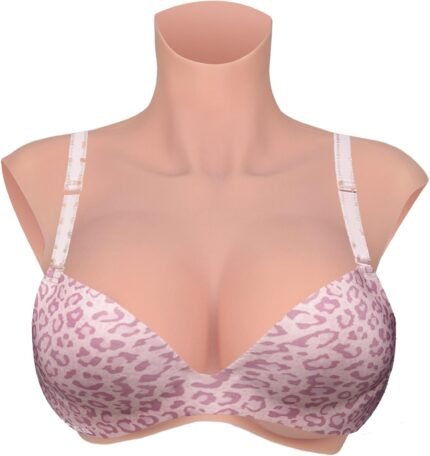 EQAIWUJIE Silicone Breast Forms Large Size Fake Boobs for Crossdresser Breast Plate Male to Female for Cosplay Sissy