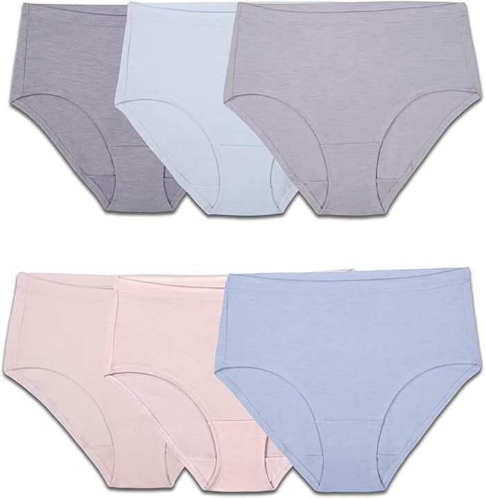Fruit of the Loom Women’s Beyondsoft Underwear, Super Soft Designed with Comfort in Mind, Available in Plus Size