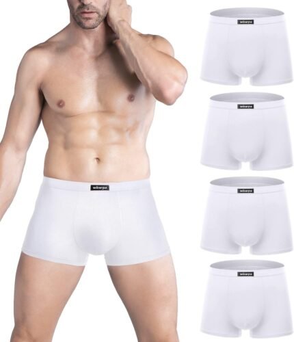 wirarpa Men’s Breathable Modal Microfiber Trunks Underwear Covered Band Multipack wirarpa Men’s Breathable Modal Microfiber Trunks Underwear Covered Band Multipack