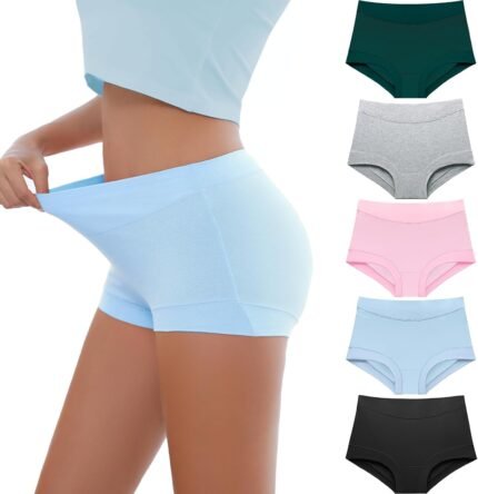 Migbean Boy Shorts Underwear for Women – Boxers for Women,womens Cotton Underwear,Boyshorts for Women,Cotton Boyshorts