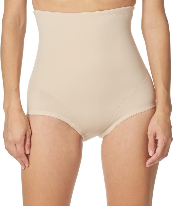 Naomi and Nicole Women’s Back Magic Firm Control Hi Waist Brief