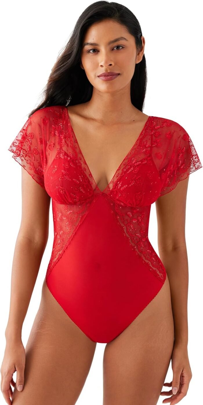 Wacoal Women’s Lifted in Luxury Thong-Back Bodysuit