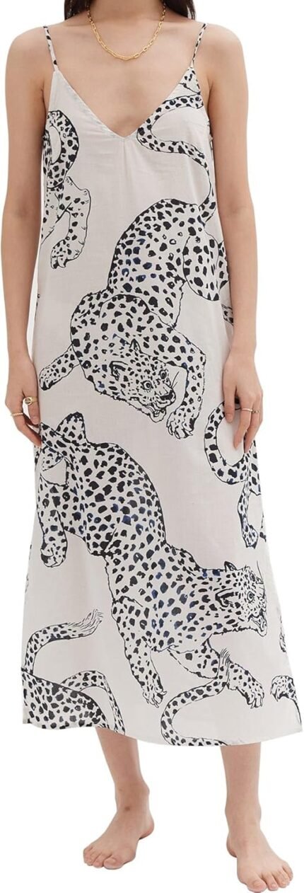 Desmond & Dempsey Slip Dress Nightgown Pajama