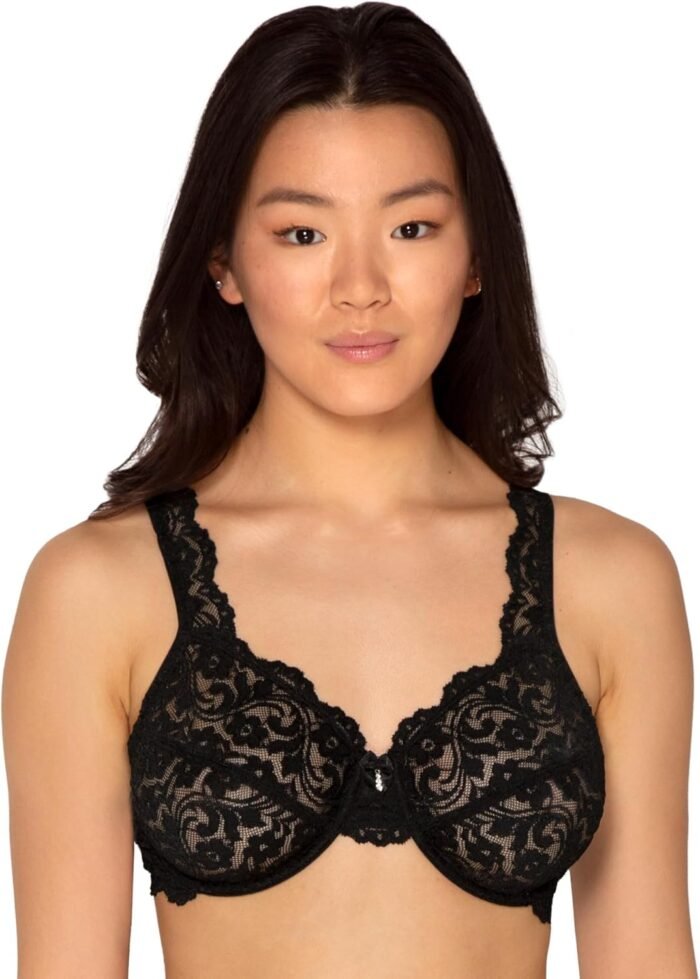 Smart & Sexy Women’s Signature Lace Unlined Underwire Bra, Available in Single and 2 Packs