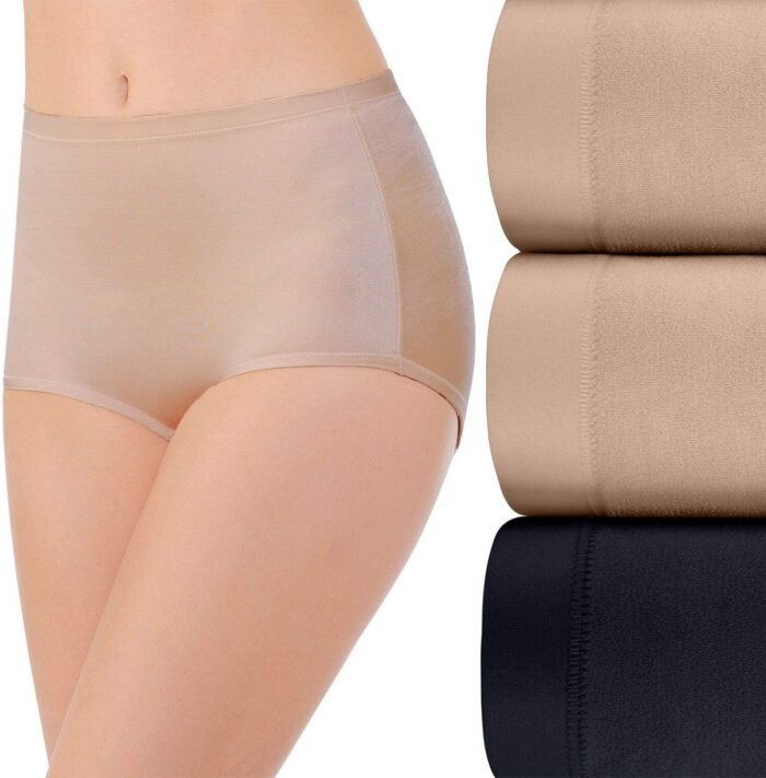 Vanity Fair Women’s Body Caress Flexible Fit Panties