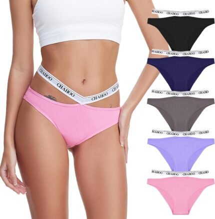 Cotton Underwear for Women String Bikini Underwear women Sexy Cheeky Panties for Ladies 5 Pack Cotton Underwear for Women String Bikini Underwear women Sexy Cheeky Panties for Ladies 5 Pack