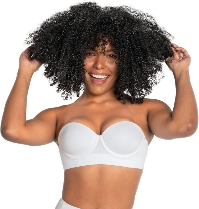 Strapless Bra Underwire Bras for Women Non Slip – Bras for Women Full Coverage