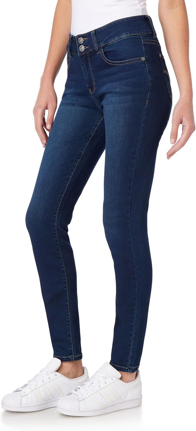 WallFlower Ladies’s Extremely Skinny Mid-Rise Insta Comfortable Denim Juniors Denims (Additionally Accessible in Plus Sizes) WallFlower Ladies’s Extremely Skinny Mid-Rise Insta Comfortable Denim Juniors Denims (Additionally Accessible in Plus Sizes)