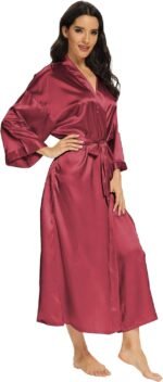 🔹 elegant silk robe