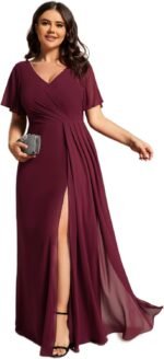 chiffon evening dresses