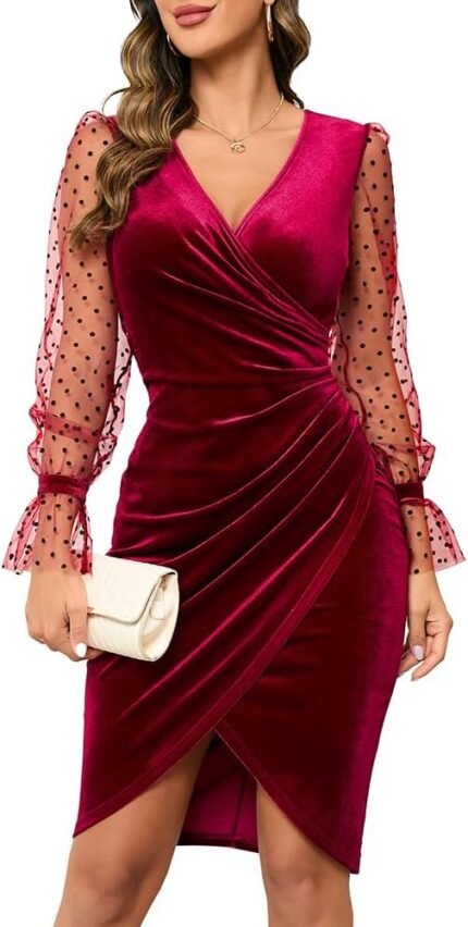 velvet evening dresses