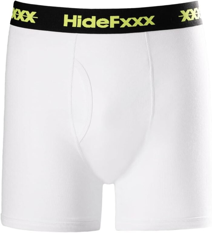 Males’s Boxer Briefs, Moisture W…