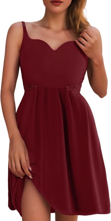 Ladies Nightgown Babydoll Lingerie Costume Horny Sleepwear Mini Slip Chemise Nightwear Ladies Nightgown Babydoll Lingerie Costume Horny Sleepwear Mini Slip Chemise Nightwear