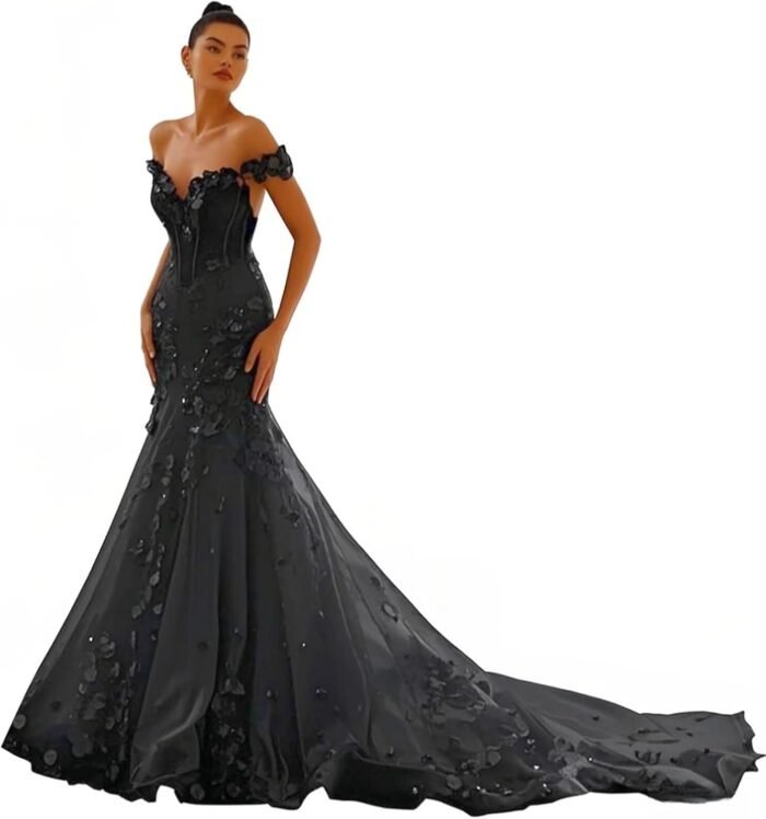 Zeeyecie Off Shoulder Tulle We…