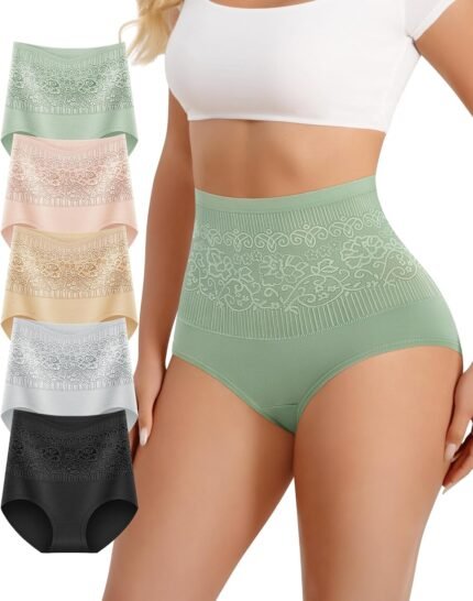 Ladies’s Cotton Excessive Waisted Un… Ladies’s Cotton Excessive Waisted Un…