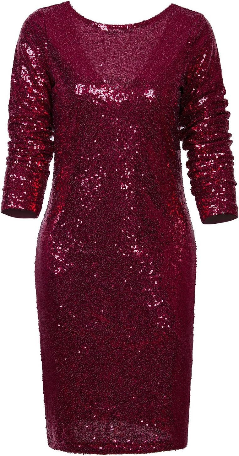 Vijiv Ladies’s Nineteen Twenties Classic Embellished Sequin Beaded Flapper Night Costume