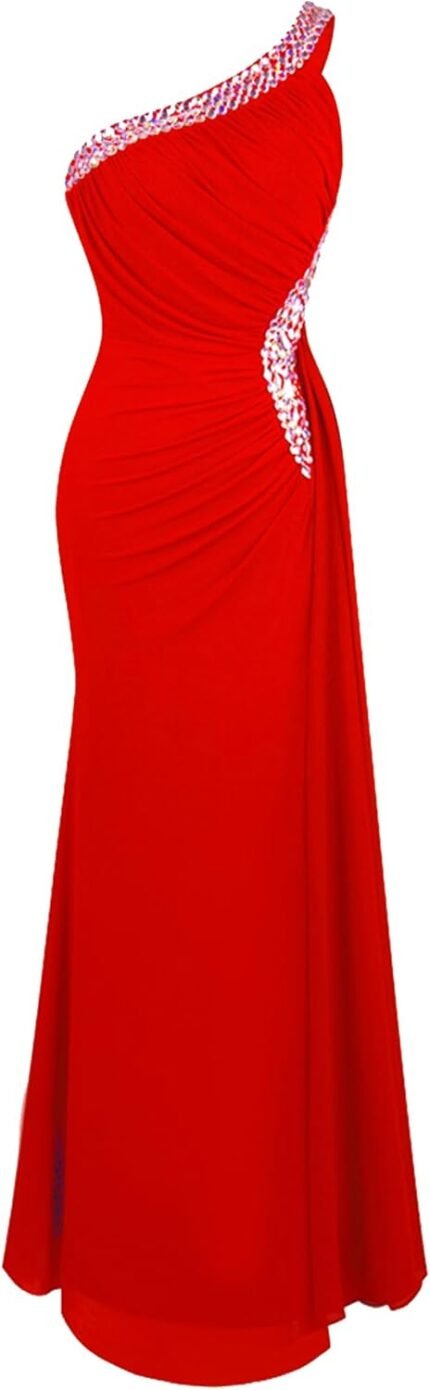 red evening dresses