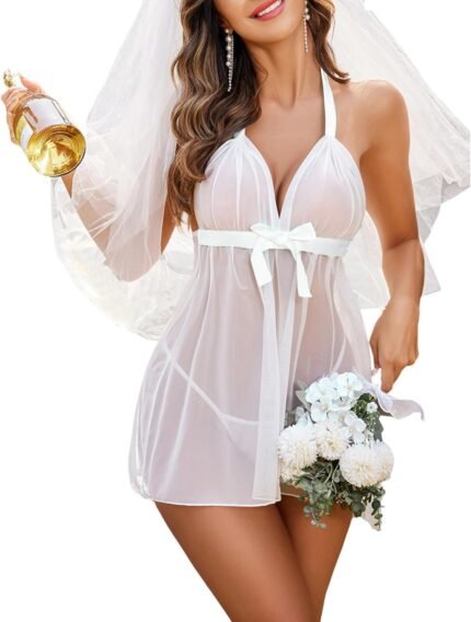 🔹 bridal nightgown