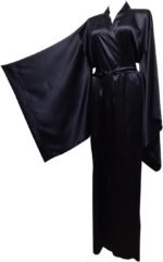 🔹 high-end chiffon robe.