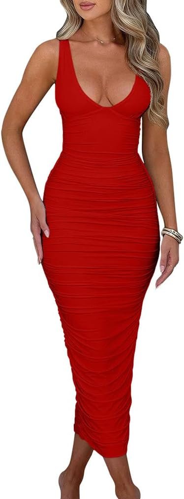 red evening dresses