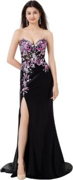fluffy evening dresses