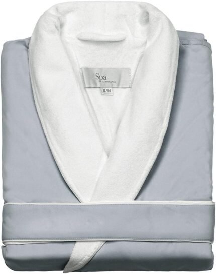 Kassatex SRK-148-SSG Spa Gown, Silver Sage (Small/Medium) Kassatex SRK-148-SSG Spa Gown, Silver Sage (Small/Medium)