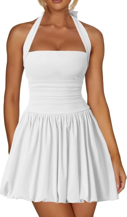Kaximil Women’s Sexy Halter Co…