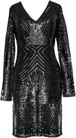 long sleeve evening dresses