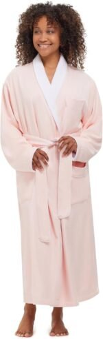 🔹 high-end chiffon robe.