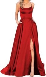 red evening dresses