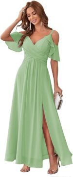 chiffon evening dresses