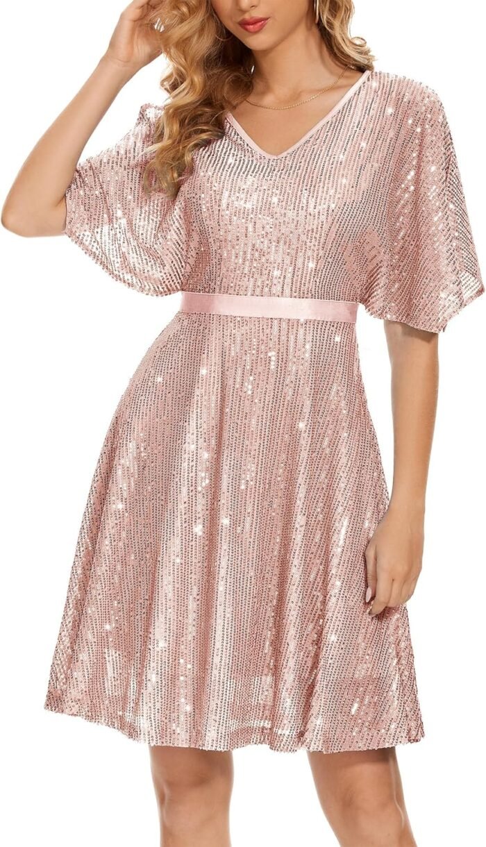Wedtrend Ladies’s Sparkly Sequi…