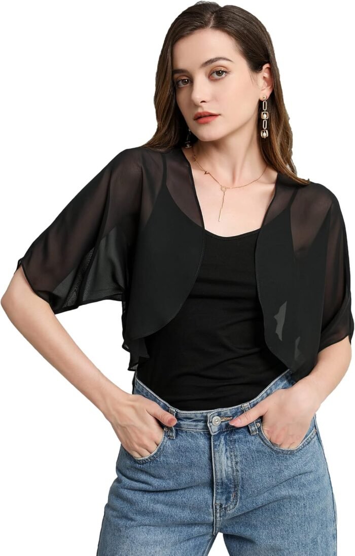 Girls Shurg Smooth Chiffon Sheer…