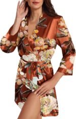 🔹 elegant bathrobe