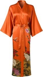🔹 high-end chiffon robe.