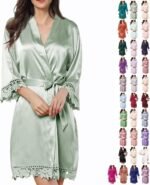🔹 elegant silk robe