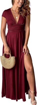 red evening dresses