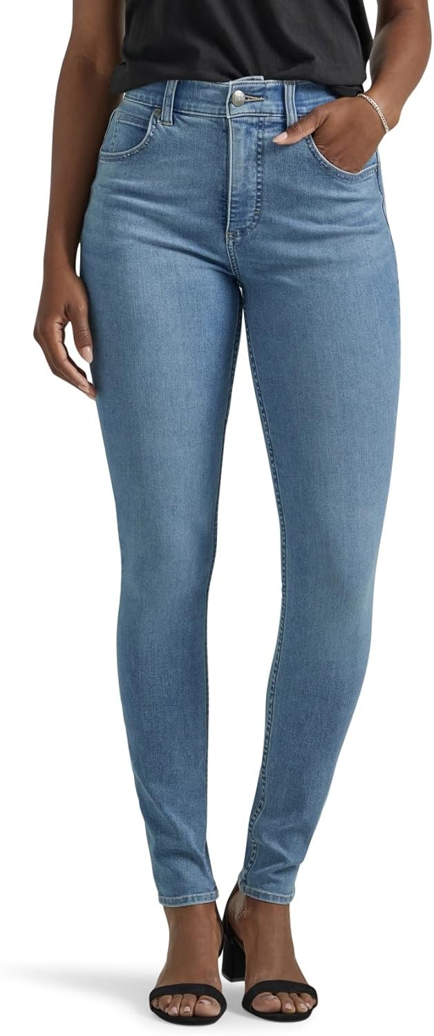 Lee Girls’s Extremely Lux Consolation with Flex Movement Excessive Rise Skinny Jean Lee Girls’s Extremely Lux Consolation with Flex Movement Excessive Rise Skinny Jean