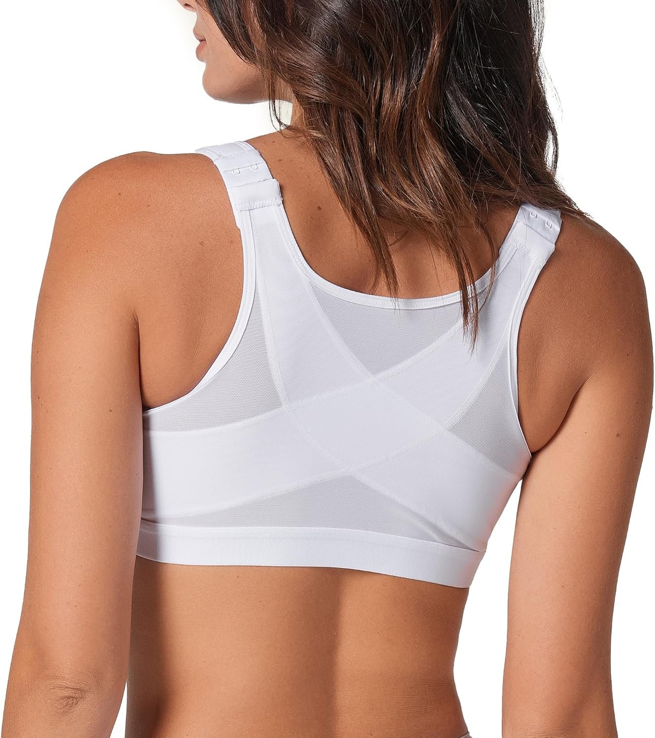 Leonisa Girls’s Posture Corrector Wi-fi Again Assist Bra, White, 34C Leonisa Girls’s Posture Corrector Wi-fi Again Assist Bra, White, 34C