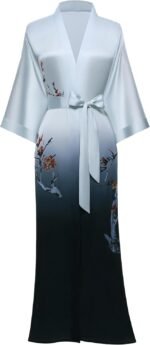 🔹 high-end chiffon robe.
